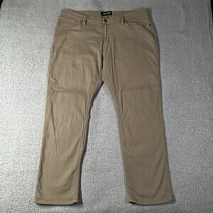 DU/ER Pants Mens 40x30 Beige N2X Relaxed Tapered No Sweat Chino Stretch